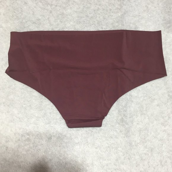 Auden Women's 3 pack Hipster Underwear XL Lace Accents Pink Peach Brown - Picture 6 of 10